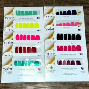Extreme Discount!! Color Street bundle- 10 Sets Included!!